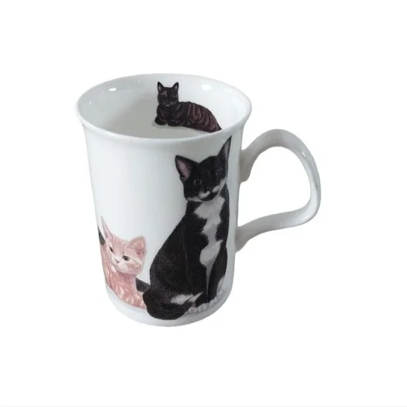 Roy Kirkham cat coffee cup mug - Picture 1 of 6